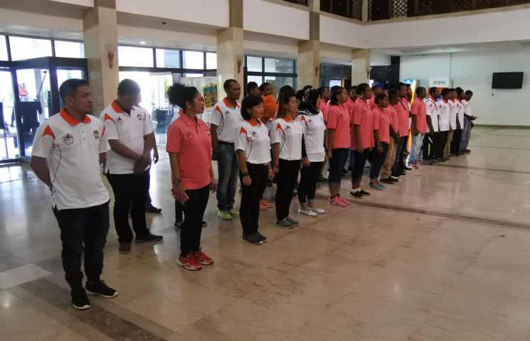 Fornas Banjarmasin, Kontingan Papua Hanya Turun di Empat Cabang